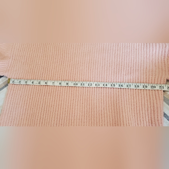 STYLE & CO Pink Chunky Turtleneck Sweater - Picture 9 of 9